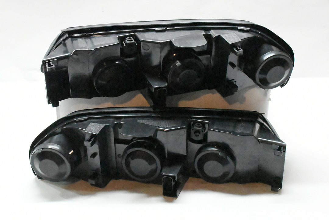 00-05 CHEVY IMPALA SMOKED LENS AMBER HEADLIGHTS