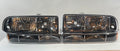 98-04 CHEVY BLAZER / S10 BLACK HOUSING AND AMBER HEADLIGHTS