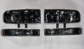 98-04 CHEVY BLAZER / S10 SMOKED HOUSING AND AMBER HEADLIGHTS