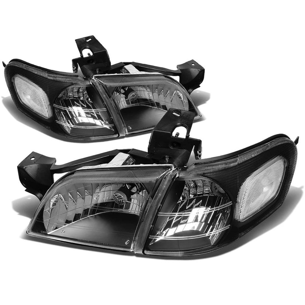 HEADLIGHTS FOR 1997 TO 2005 FOR PONTIAC TRANS SPORT / CHEVY VENTURE / OLDSMOBILE SILHOUETTE / PONTIAC MONTANA.