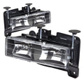 CK BLAZER 1988-1998 2 pcs headlights black housing