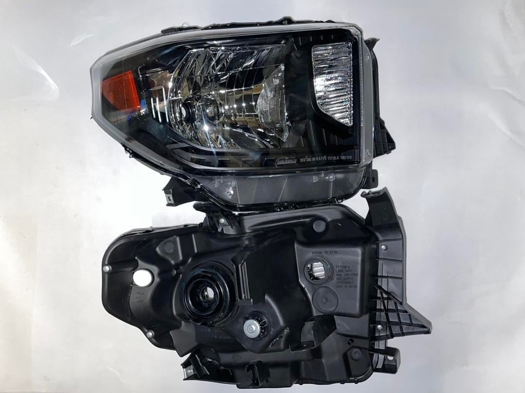 14-18 TOYOTA TUNDRA BLACK HOUSING HEADLIGHTS