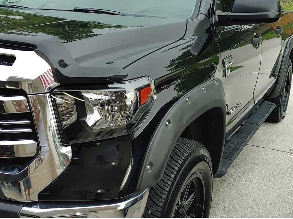 14-18 TOYOTA TUNDRA BLACK HOUSING HEADLIGHTS