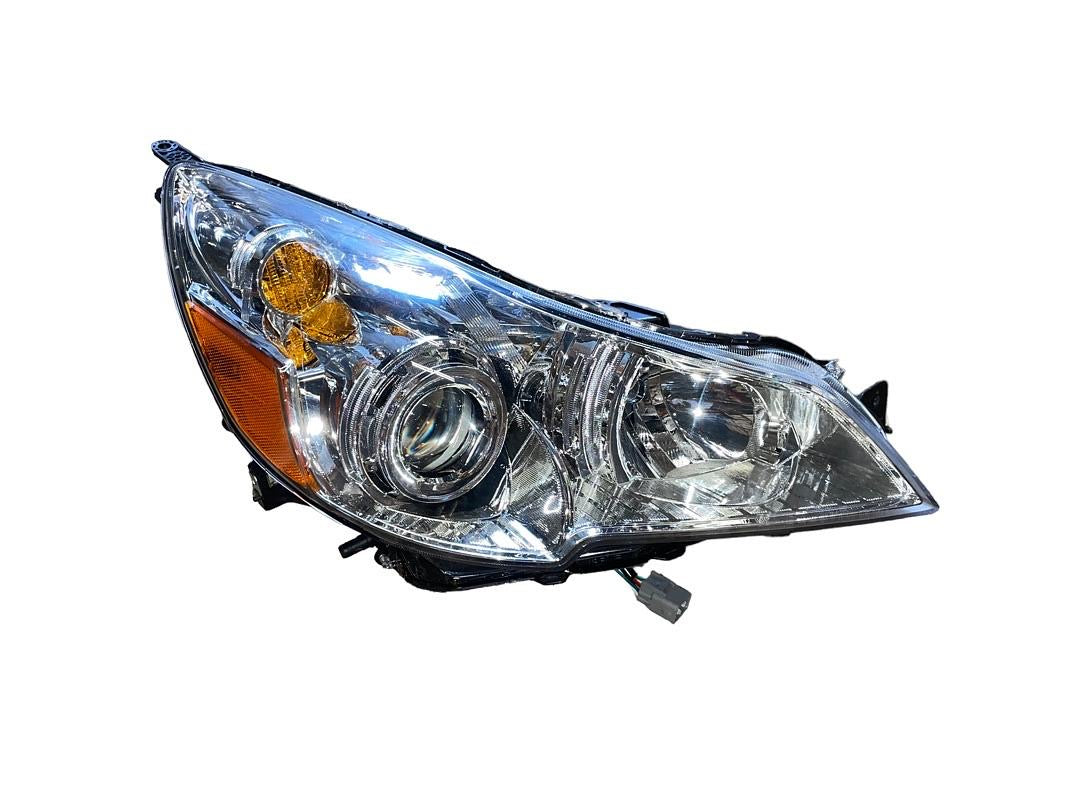 10-14 SUBARU OUTBACK / LEGACY CHROME / AMBER HEADLIGHTS