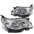 09-13 SUBARU FORESTER CHROME HOUSING CLEAR CORNER HEADLIGHTS REPLACEMENT