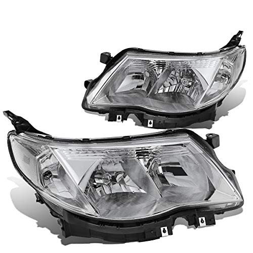 09-13 SUBARU FORESTER CHROME HOUSING CLEAR CORNER HEADLIGHTS REPLACEMENT