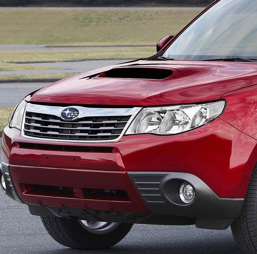 09-13 SUBARU FORESTER CHROME HOUSING CLEAR CORNER HEADLIGHTS REPLACEMENT