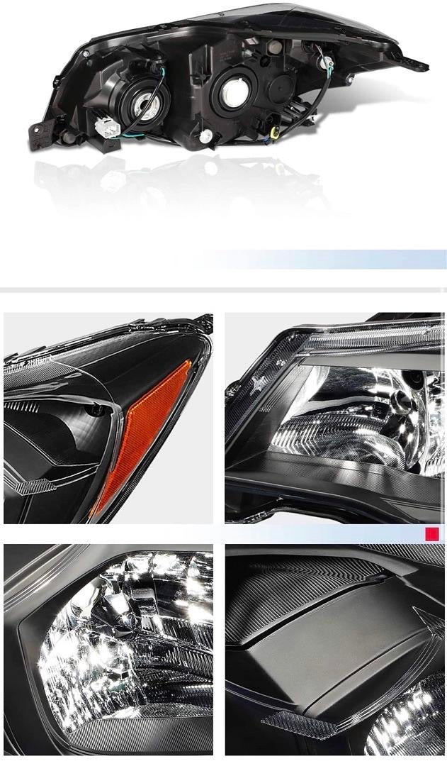 14-16 SUBARU FORESTER BLACK HOUSING HEADLIGHTS