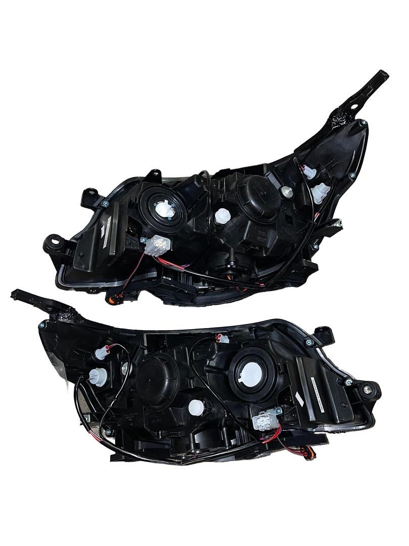 REFURBISHED 09-13 SUBARU FORESTER CHROME HOUSING CLEAR CORNER HEADLIGHTS REPLACEMENT