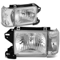 87-91 FORD F-150 / F-250/ F-350 / BRONCO BLACKHOUSING HEADLIGHTS