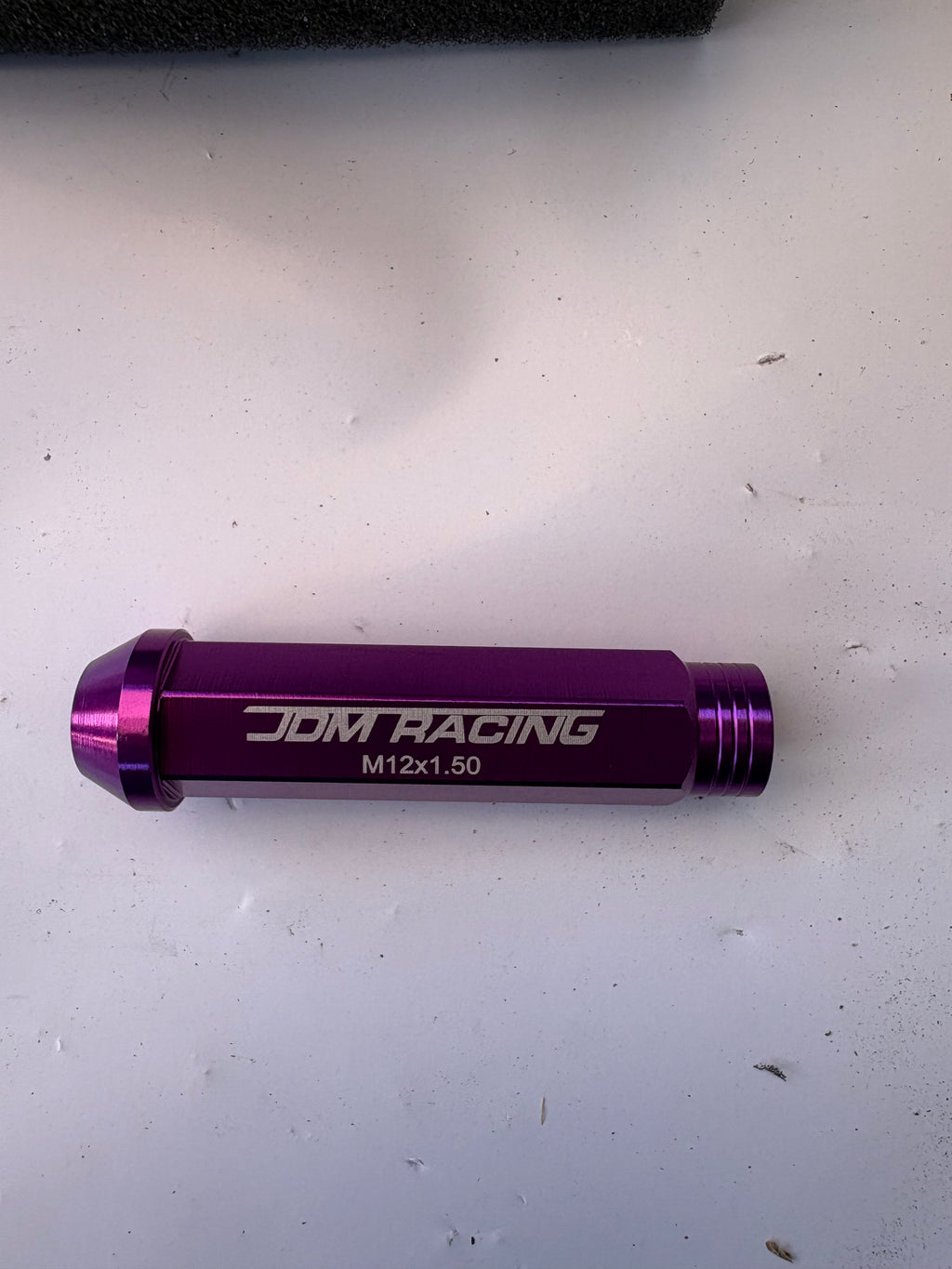 20pcs M12 x 1.5mm Long Lug Nuts (Purple)