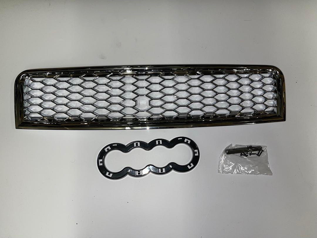 01-05 AUDI A4 CHROME FRONT GRILLE