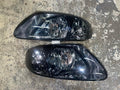 01-07 DODGE TOWN & COUNTRY/GRAND CARAVAN,SMOKED LENS AMBER CORNER HEADLIGHTS