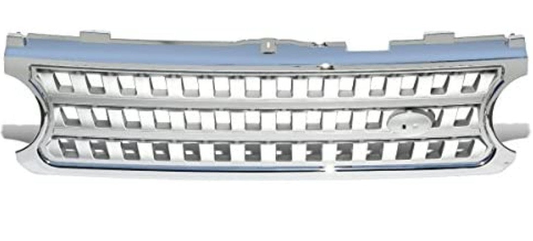 06-09 LAND ROVER RANGE ROVER FRONT GRILLE - SQUARE MESH - CHROME/SILVER