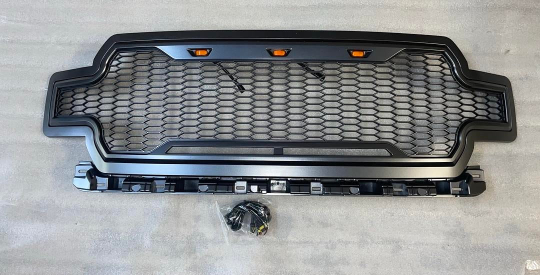 18-19 FORD F-150 CHARCOAL GRAY IMPULSE PACKAGED GRILLE