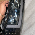 OB REFURBISHED 99-02 CHEVY SILVERADO BLACK SMOKED HEADLIGHTS LED