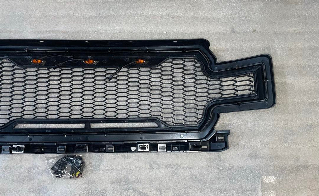 18-19 FORD F-150 CHARCOAL GRAY IMPULSE PACKAGED GRILLE