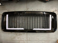 2005 - 2007 FORD F250/ F350 / F450 /F550 SD BADGELESS DIAMOND MESH STYLE GLOSS BLACK