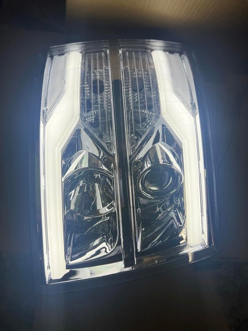 07-13 CHEVY SILVERADO CHROME CLEAR LED 3D PROJECTOR