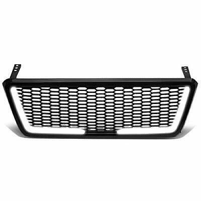 04-08 FORD F-150 ABS BADGELESS HONEYCOMB MESH LED LIGHT BAR FRONT