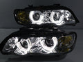 FOR 00-03 X5 CHROME 3D LED PROJECTOR HEADLIGHTS REPLACEMENT