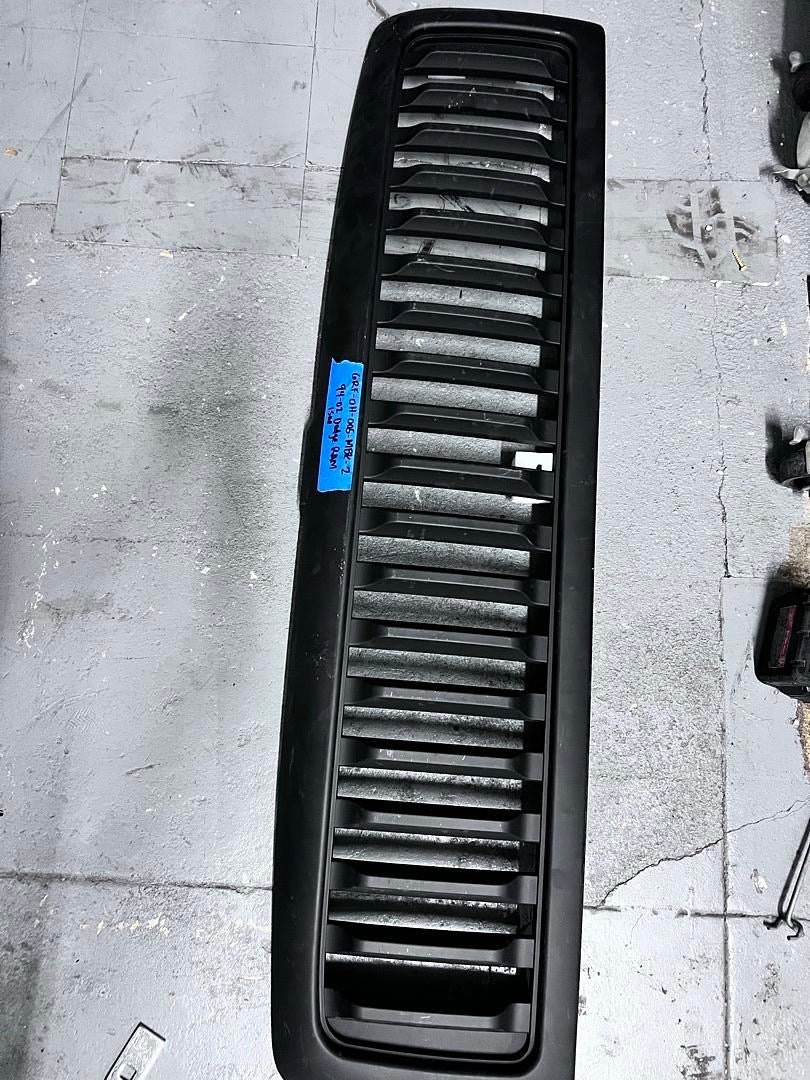 94-02 DODGE RAM 1500 MATTE BLACK GRILLE/GRILL