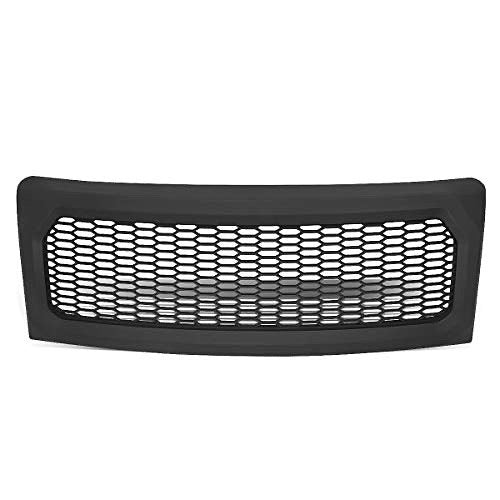 09-14 FORD F-150 MATTE HONEYCOMB FRONT BUMPER GRILLE GRILL REPLACEMENT