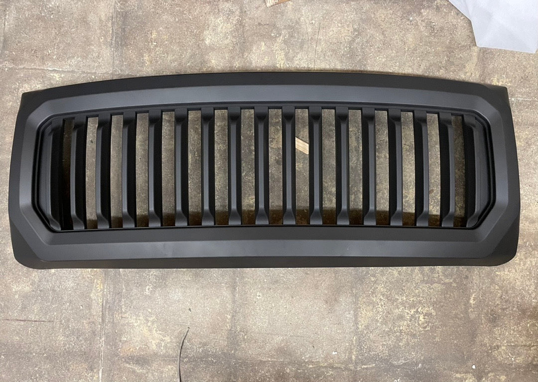 09-14 FORD F-150 MATTE VERTICAL FRONT BUMPER GRILLE GRILL REPLACEMENT