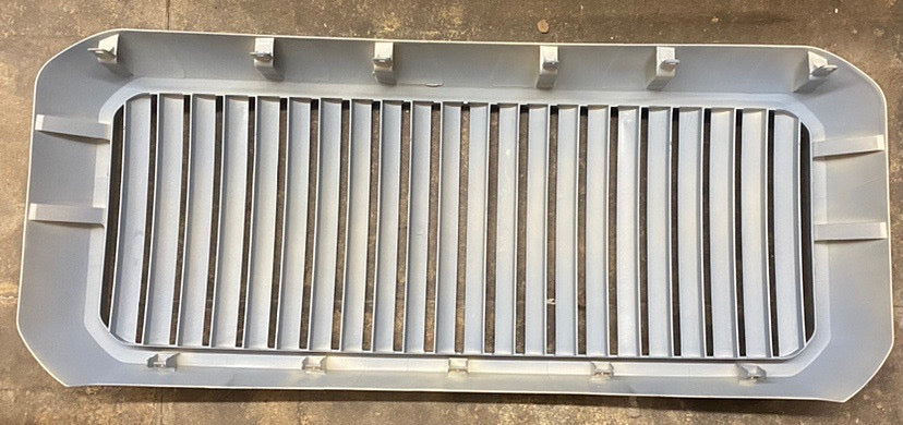 #11 DISPLAY FRONT BUMPER GRILLE 11-16 FORD F250 F350 F450 F550 SUPER DUTY VERTICAL FENCE SILVER FRONT BUMPER GRILLE