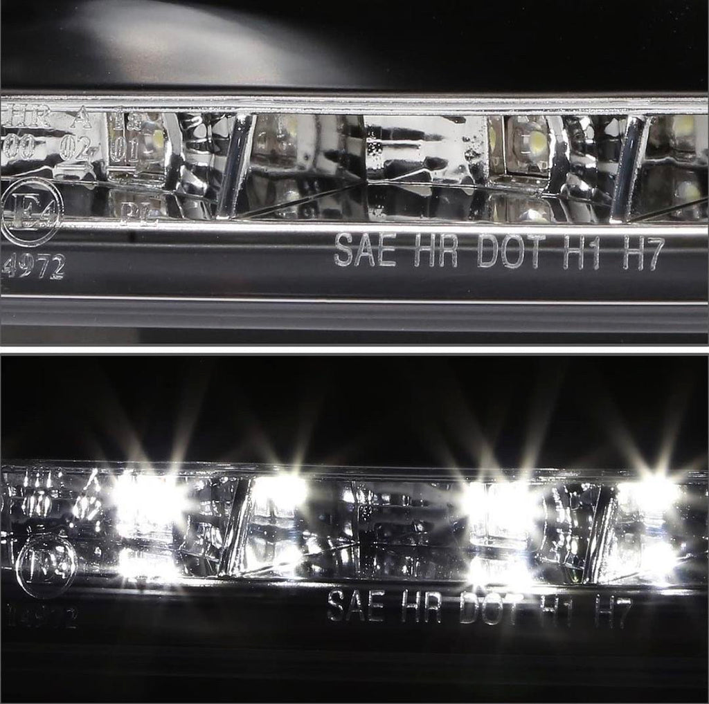 02-04 A6 / A6 QUATTRO (FACELIFTED MODELS) HEADLIGHTS BLACK LED