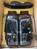 REFURBISHED 99-06 GMC SIERRA / YUKON BLACK SMOKED AMBER WITH LED