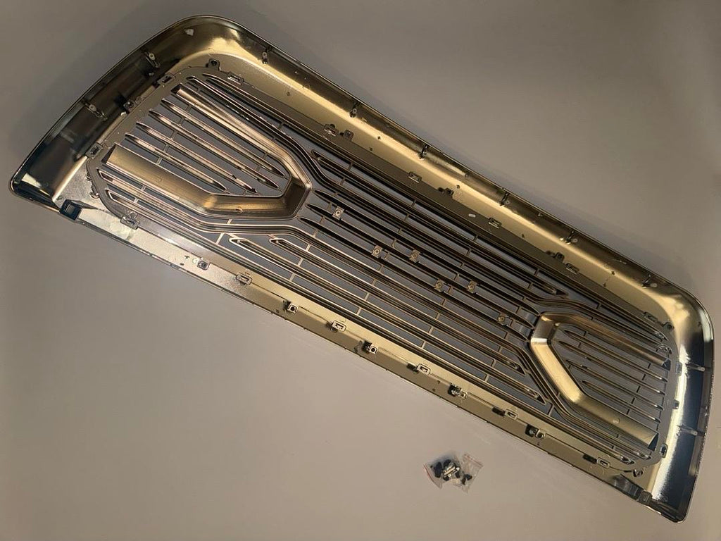 10-18 DODGE RAM 2500 3500 CHROME FRONT BUMPER GRILLE GRILL
