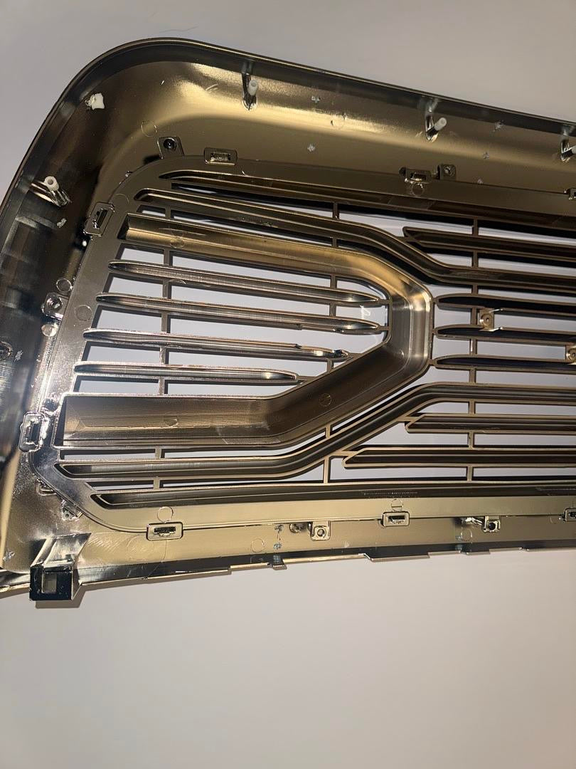 10-18 DODGE RAM 2500 3500 CHROME FRONT BUMPER GRILLE GRILL