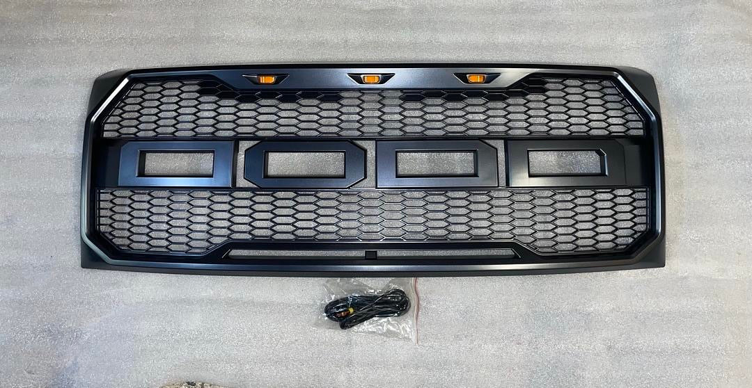 METALIC CHARCOAL GRAY GRILLE 09-14 FORD F-150