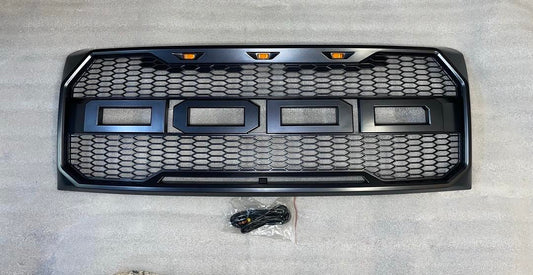 METALIC CHARCOAL GRAY GRILLE 09-14 FORD F-150
