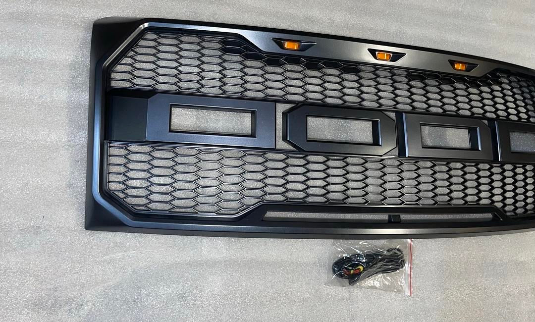 METALIC CHARCOAL GRAY GRILLE 09-14 FORD F-150