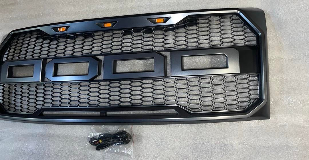 METALIC CHARCOAL GRAY GRILLE 09-14 FORD F-150
