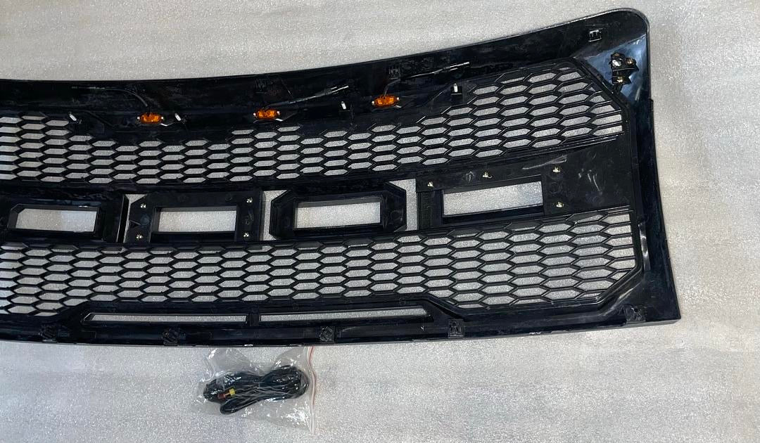 METALIC CHARCOAL GRAY GRILLE 09-14 FORD F-150