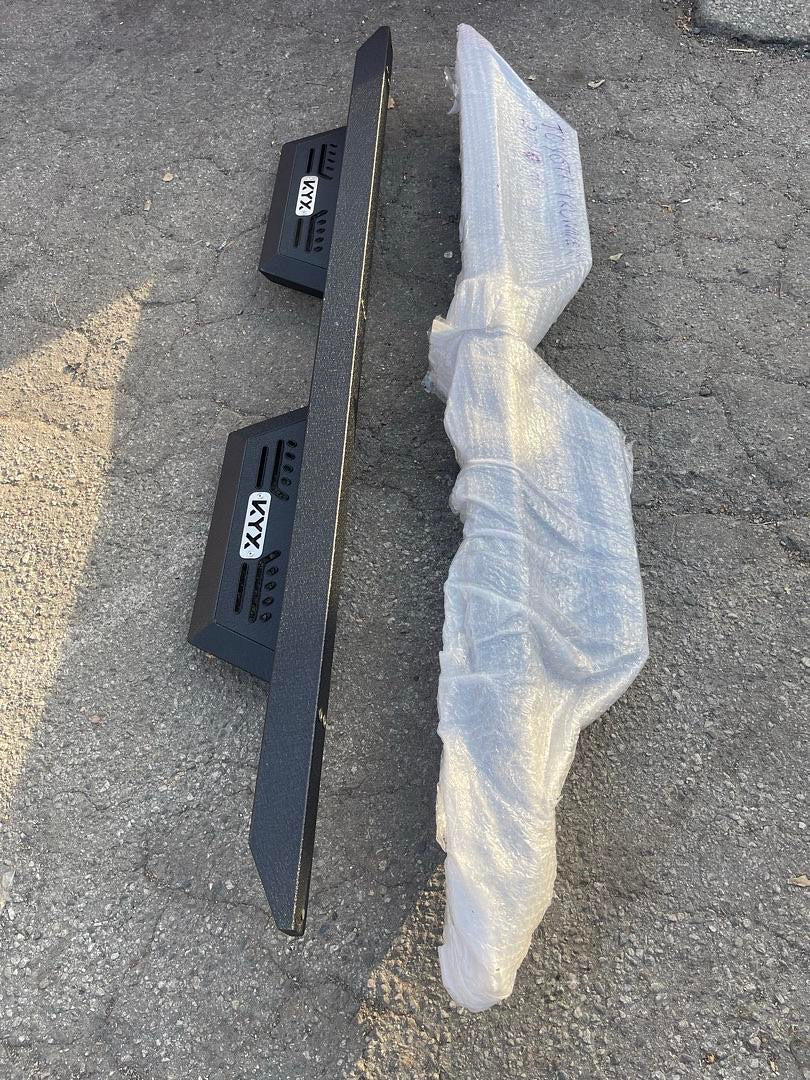 #14 10-21 TOYOTA 4RUNNER OFF ROAD BLACK SIDE STEPS RUNNING BOARDS