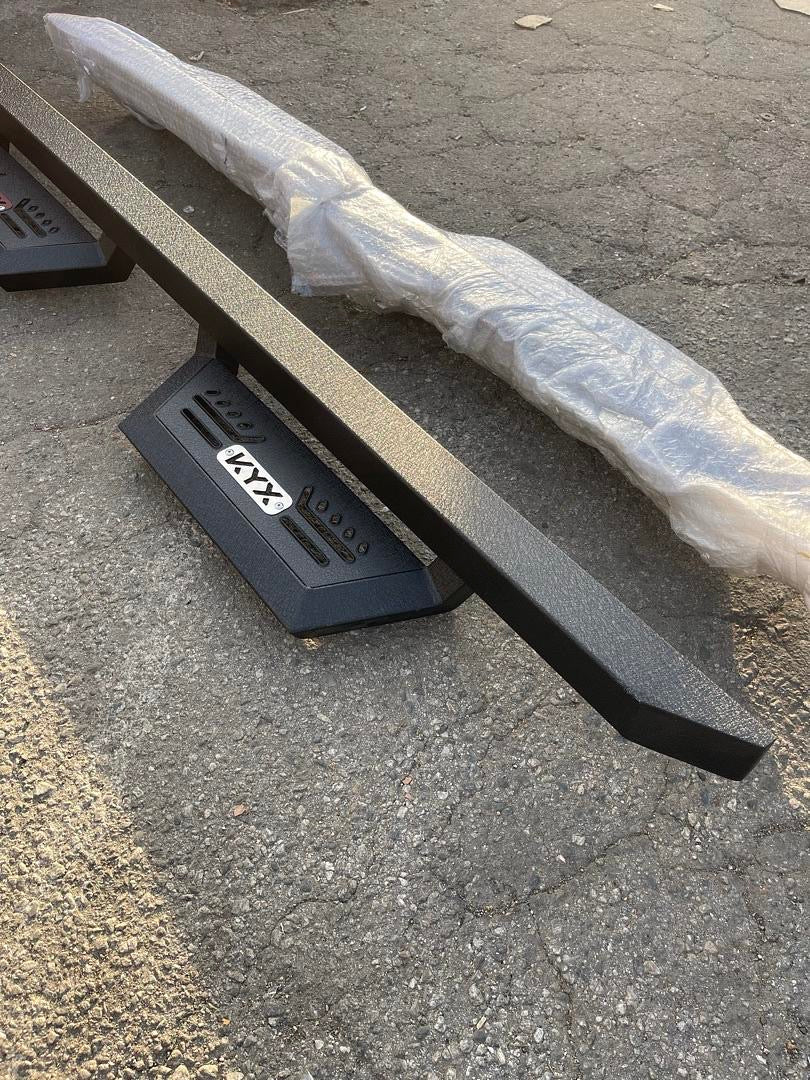 #6 99-16 FORD F-250 / F-350 / F-450 / F-550 SUPER DUTY CREW CAB OFF ROAD STYLE RUNNING BOARDS