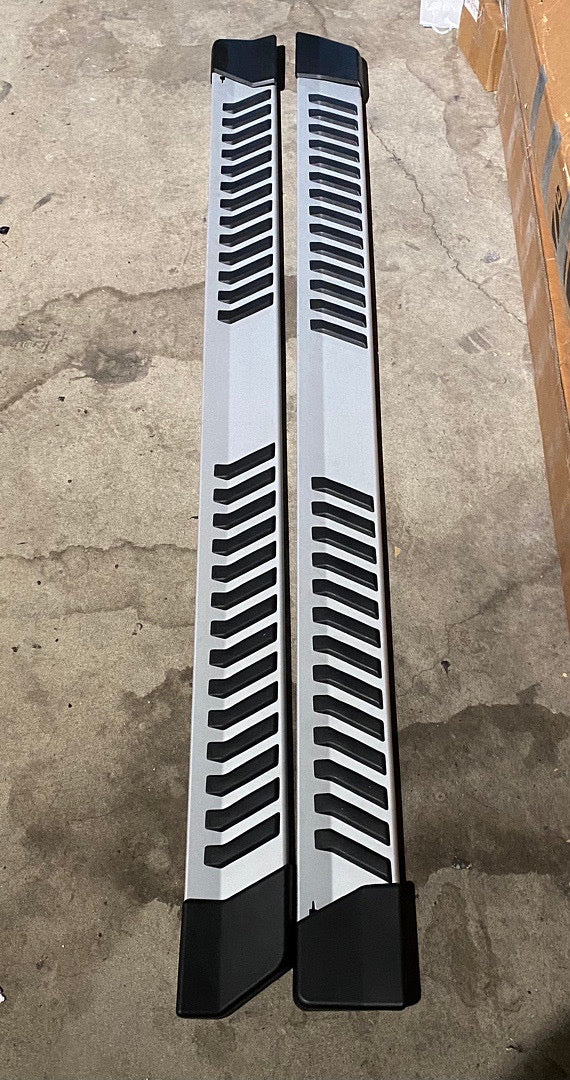 99-16 FORD F-250 F-350 F-450 F-550 CREW CAB ALUMINUM/ BLACK 6 INCHES RUNNING BOARD UNIVERSAL