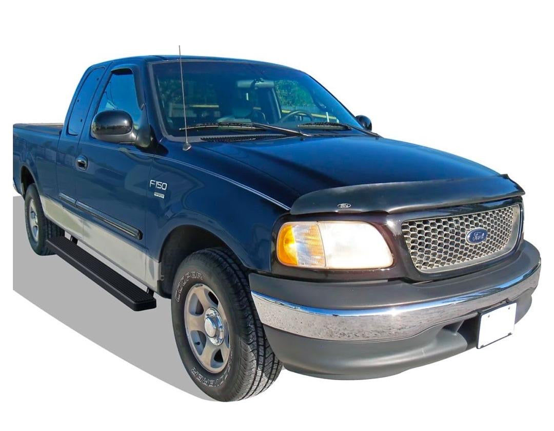 99-03 FORD F-150 SUPER CAB BLACK 6INCH RUNNING BOARDS