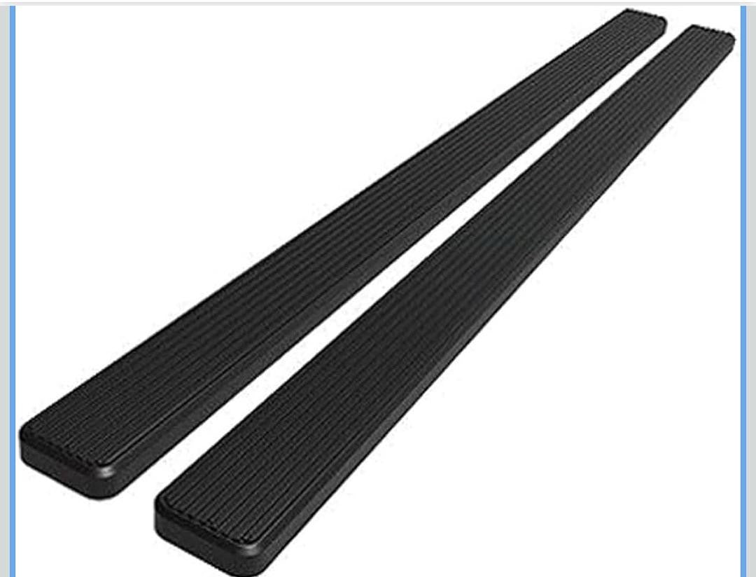 92-99 CHEVY C/K SUBURBAN 1500 2500 BLACK RUNNING BOARDS 5” 86” L
