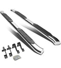 07-20 TOYOTA TUNDRA CREWMAX STAINLESS STEEL CURVED OVAL RUNNING BOARDS