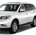 13-20 NISSAN PATHFINDER 3” OVAL TUBE BLACK RUNNING BOARDS