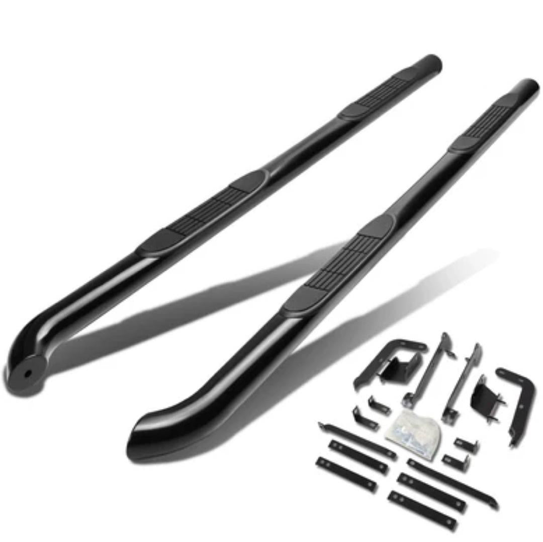 13-20 NISSAN PATHFINDER 3” OVAL TUBE BLACK RUNNING BOARDS