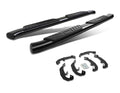 19-24 CHEVY SILVERADO 1500 / GMC SIERRA 1500 EXTENDES CAB OVAL CURVED BLACK RUNNING BOARDS