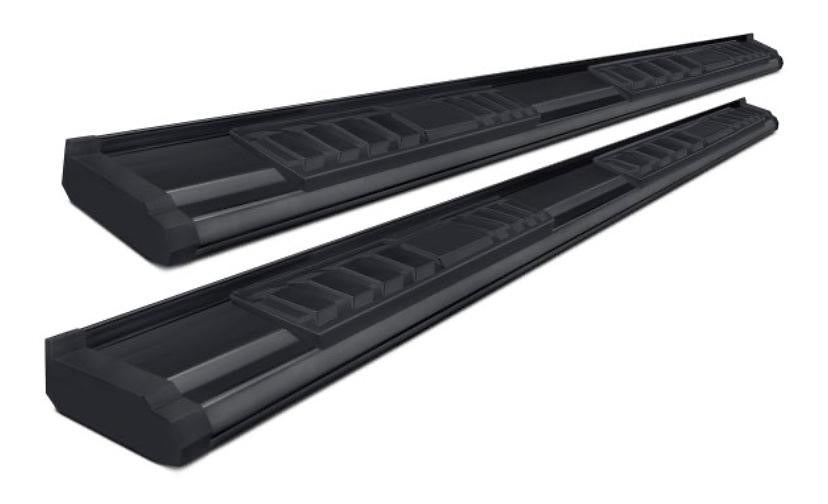 11-21 JEEP GRAND CHEROKEE MANGUS BLACK RUNNING BOARDS 6”