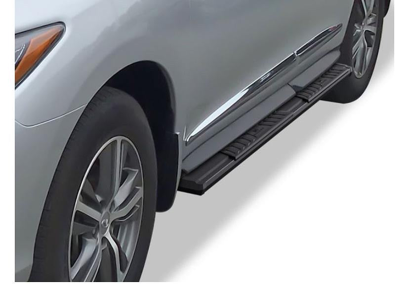 11-21 JEEP GRAND CHEROKEE MANGUS BLACK RUNNING BOARDS 6”