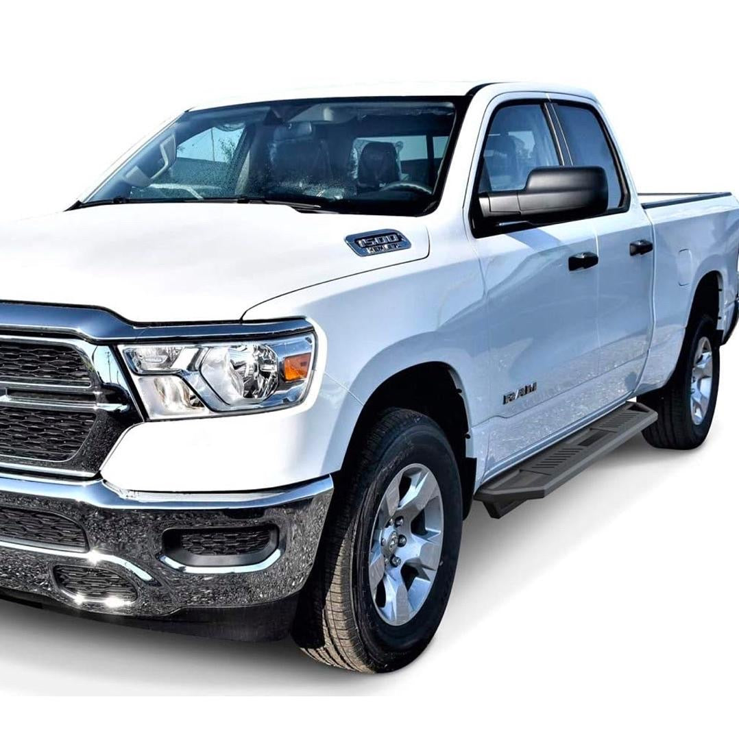 09-18 DODGE RAM 1500 CREW CAB IARMOR OFF ROAD FLAT RUNNING BOARDS